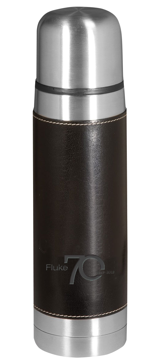 Empire™ Leather-Wrapped Thermos