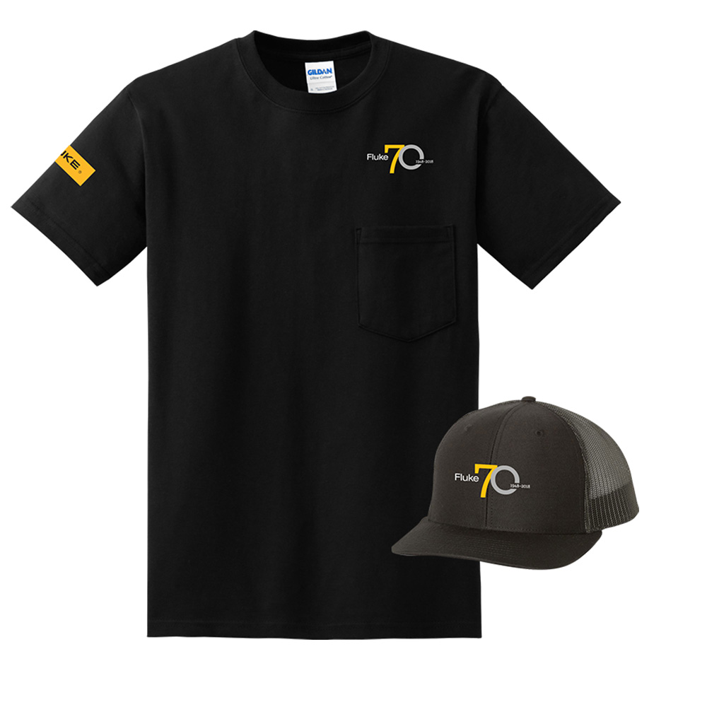 Gildan - Ultra Cotton 100% Cotton T-Shirt with Pocket and Snapback Trucker Cap
