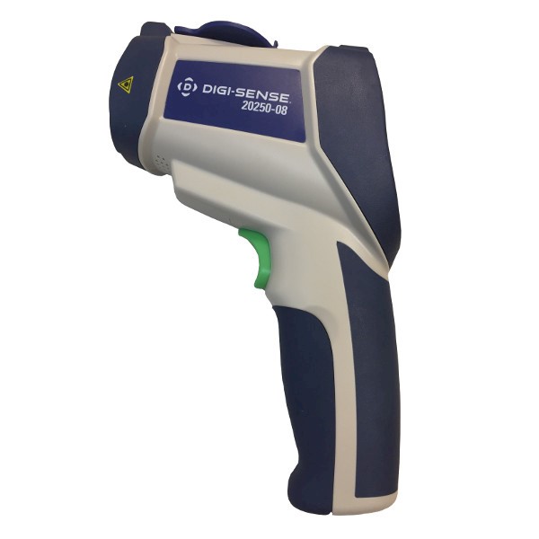 1 Ratio Digi-Sense Calibrated Dual Laser Infrared Thermometer with Type K 12 