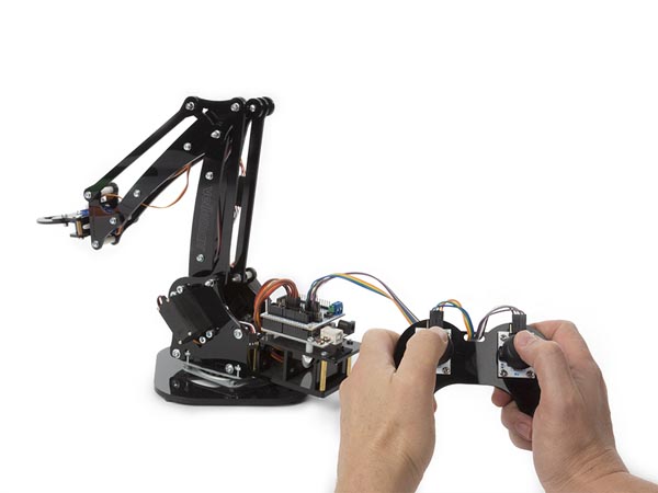 Vejnavn Uluru Koordinere Velleman VR800 Stem Robot Arm Kit | OMNICONTROLS
